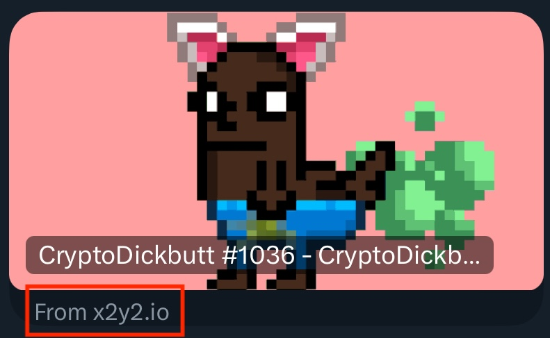 dickbutt link preview phishing